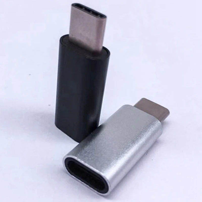 

For 8 Pin Female To USB C Type-c Male Adapter USB Cable Converter Charging Type c Connector Adapter for Xiaomi 6 mi5 Huawei