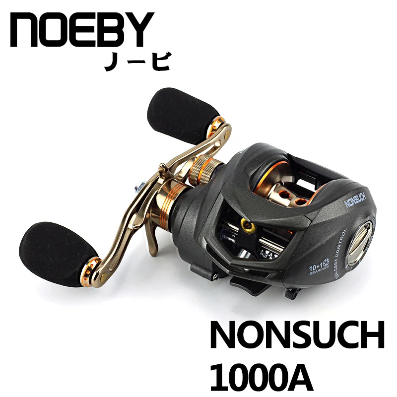 NOEBY لا نظير له عالية السرعة Baitcasting بكرة ضوء الصيد بكرة والعتاد نسبة 6.3: 1 10 + 1BB الطعم الصب الصيد عجلة