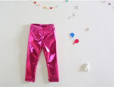 Vidmid детские штаны для девочек, леггинсы для Детские штаны для девочек Дети Золотой chaparajos брюки для девочек старшего возраста золотистые леггинсы Штаны 7064 01 - Цвет: as photo