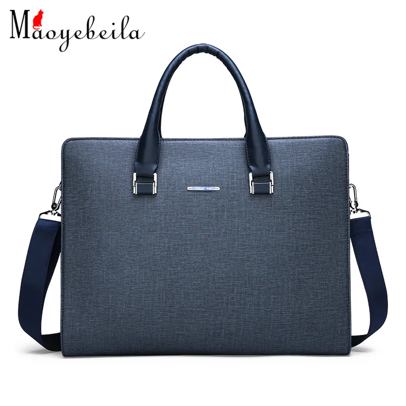 Новая деловая мужская сумка, модные высококачественные нейлоновые портфели с большими объемами, портфель, сумка на одно плечо 29*38*6 см