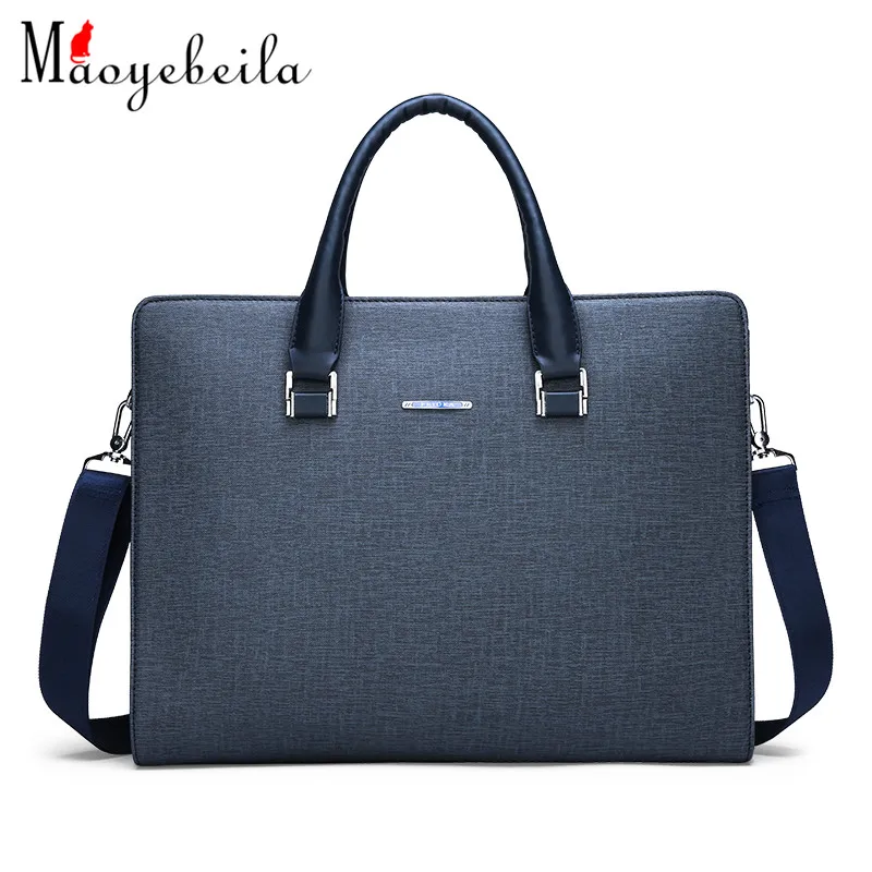 

New Business Men'S Bag Fashion High Quality Nylon Briefcases With Large Volumes Briefcase Single Shoulder Bag 29*38*6cm
