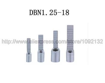 

DBN1.25-18 sheet-shaped type bare ends piece nude terminals Cold terminals 1000pcs/lot