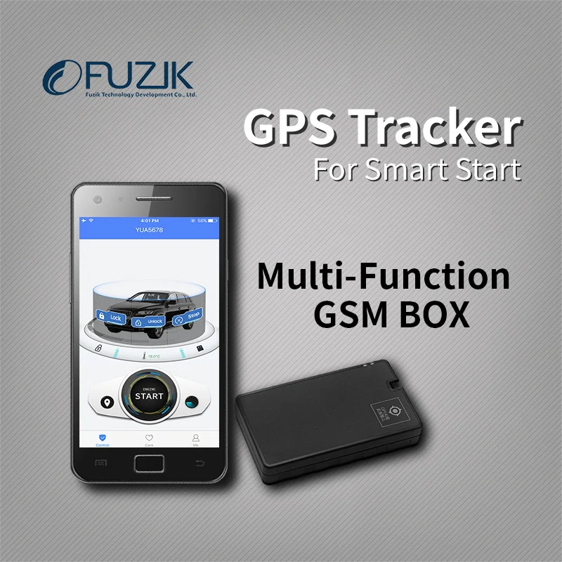 Fuzik OTU мини gps трекер система слежения за транспортными средствами для