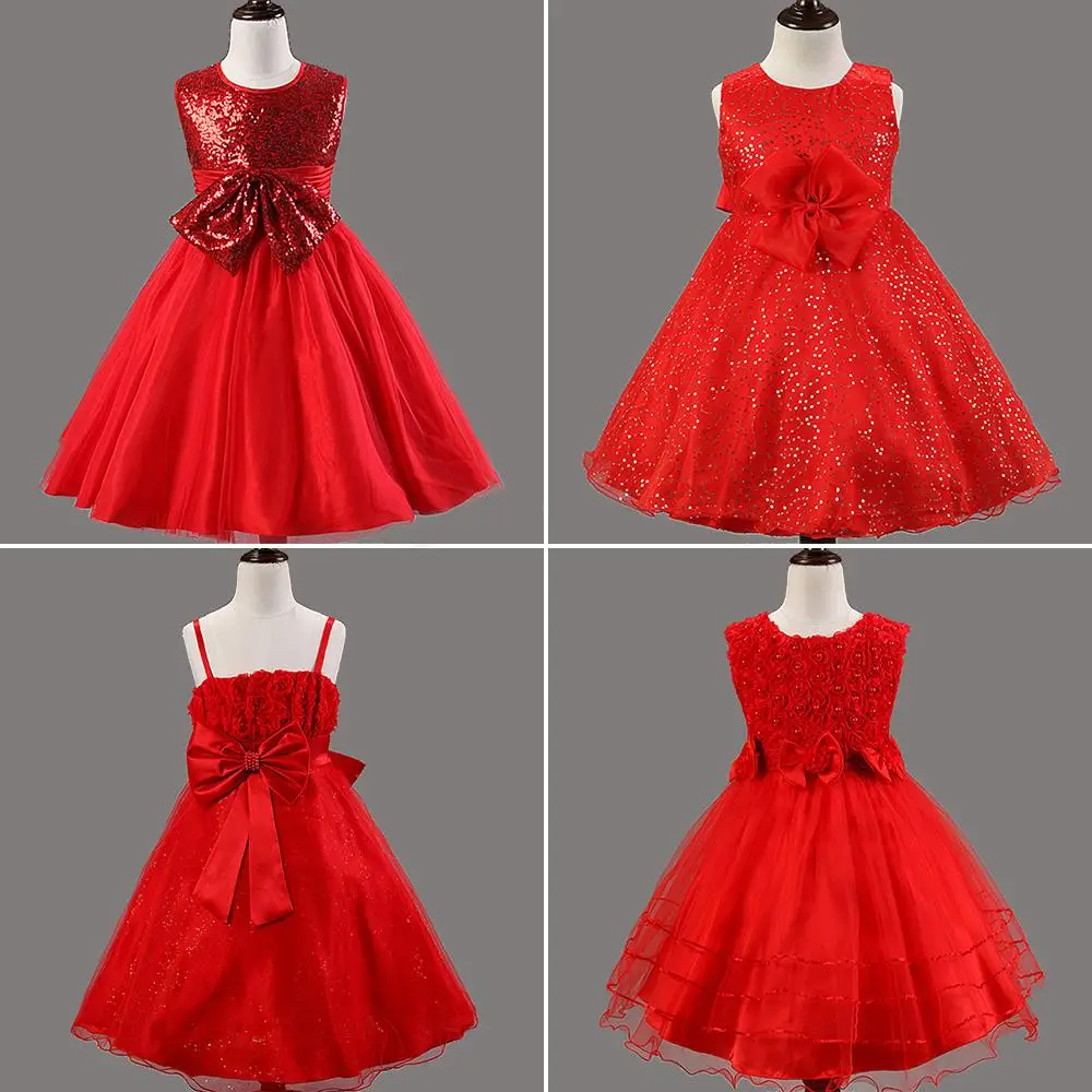 21KIDS Infants Clothes Red Dresses for ...