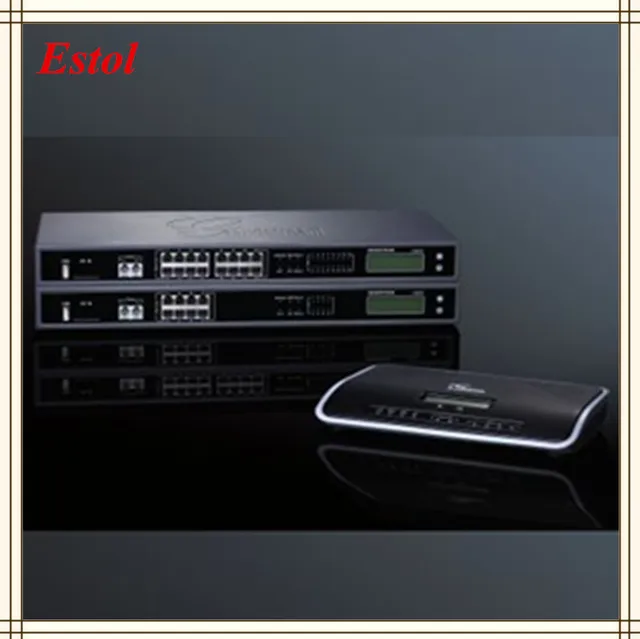 Grandstream UCM6100 IP PBX integrated 2/4/8/16 FXO pstn CO line with 500 SIP extention,Asterisk