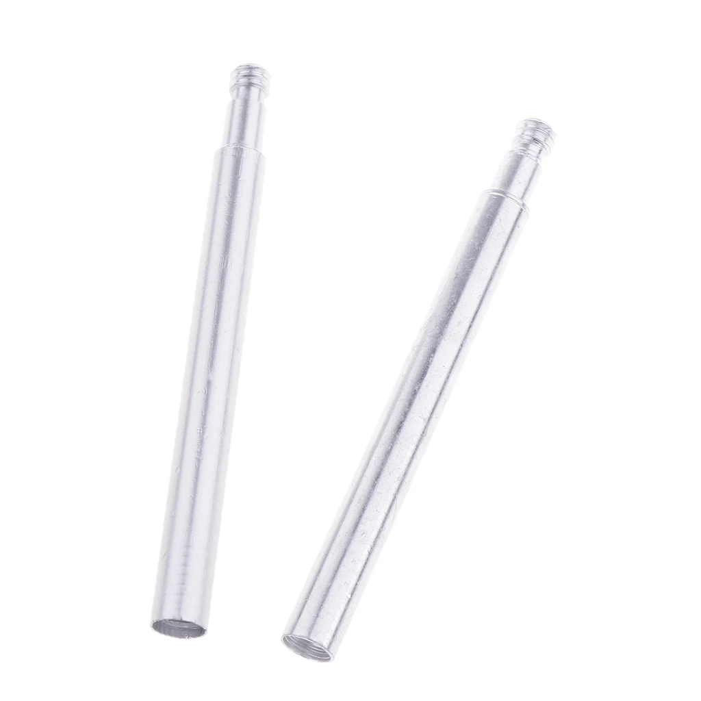 2pcs Bike Bicycle 70mm 2.76'' Alloy Presta Valve Extender French-Valve Adapter Extension Tube Accessories