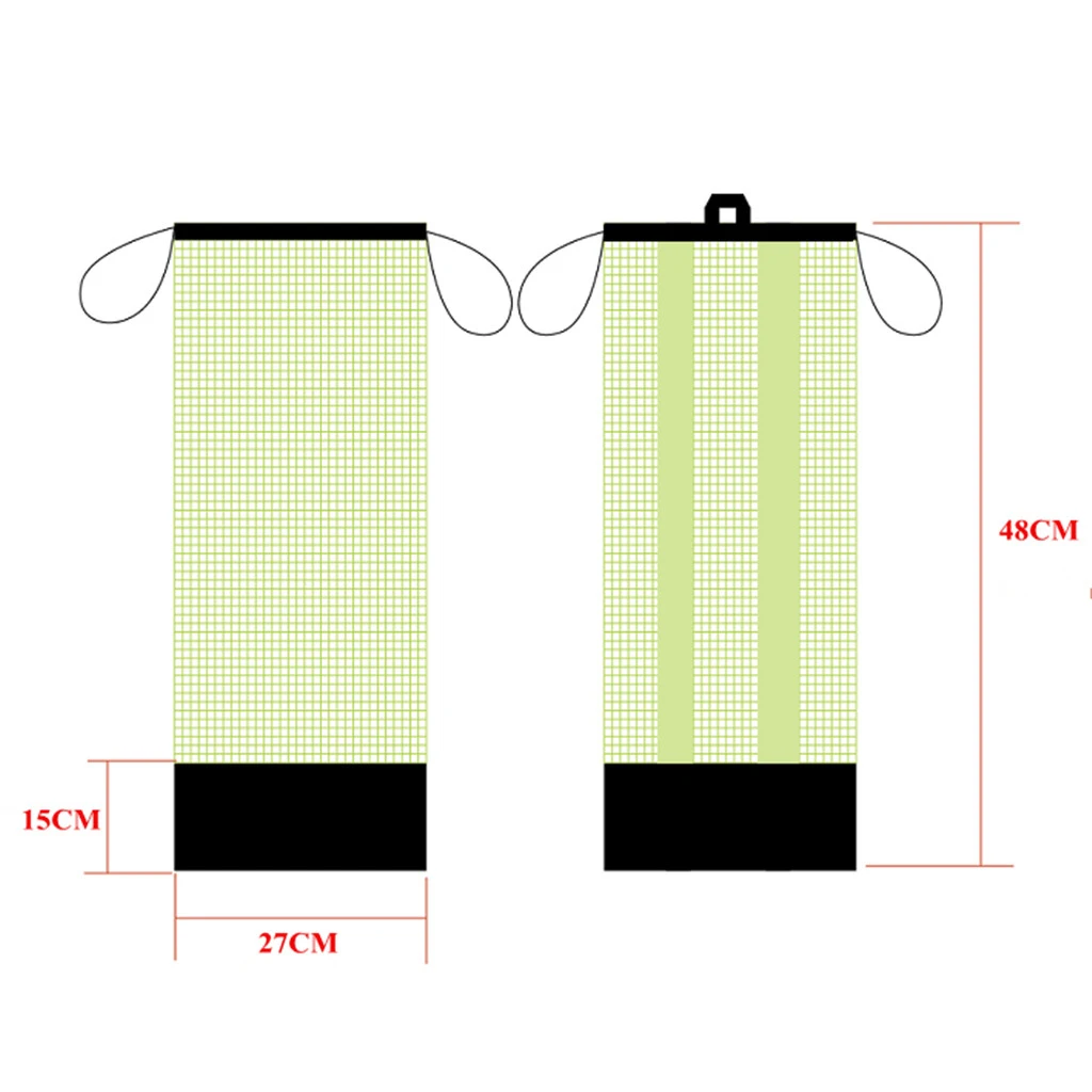Adjustable Black Mesh Drawstring Bag for Snorkeling Scuba Diving Swim Fins Goggles Mask for Goggles Mask Regulator Fins Flippers
