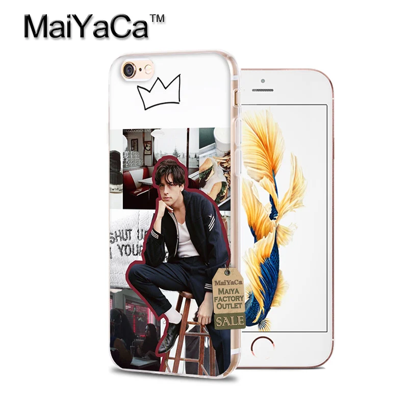 Прозрачный Мягкий ТПУ чехол для телефона MaiYaCa tv riversale Jughead Jones для iPhone 8 7 6 6S Plus XS XR 5S SE 5C Чехол - Цвет: 14