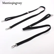 Mantieqingway мужские подтяжки поддержка для женщин эластичные регулируемые шорты одежда на подтяжках мужские s ремень подтяжки