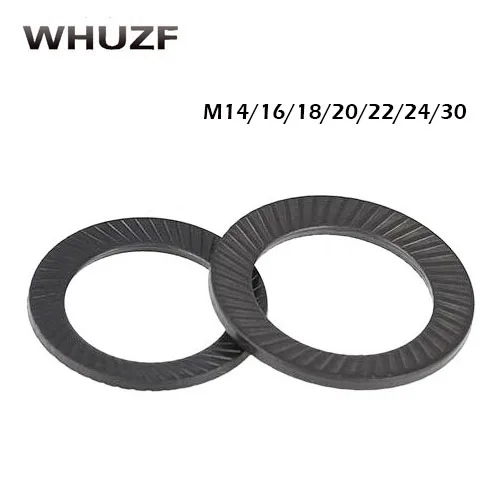 

M16/18/20/22/24/30 carbon Steel Locking Washer Printing Oblique Washers Lock Washers HW131