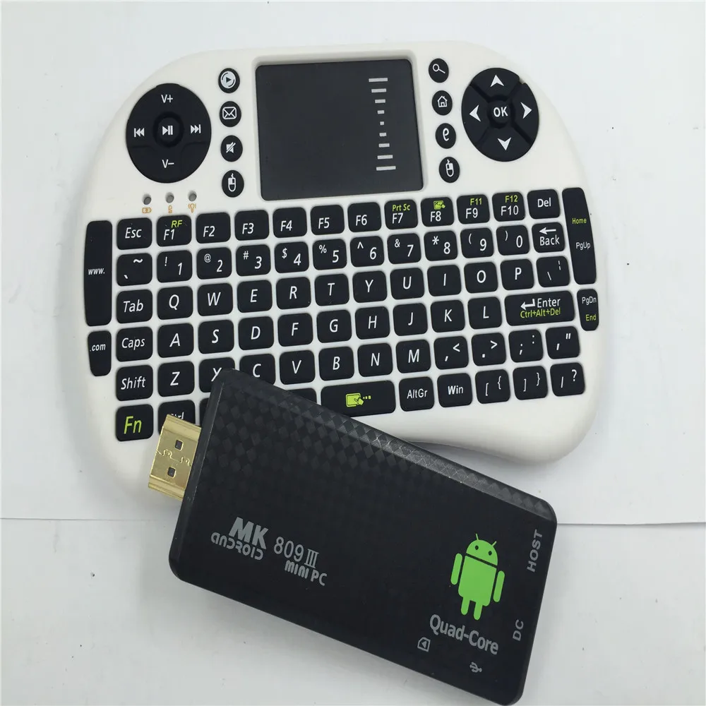  MK809 III plus MINI PC +UKB 500 air mouse S905 Quad Core Android 5.1 2GB RAM / 16GB  ROM TV Dongle TV box KODI 16.1 media player 