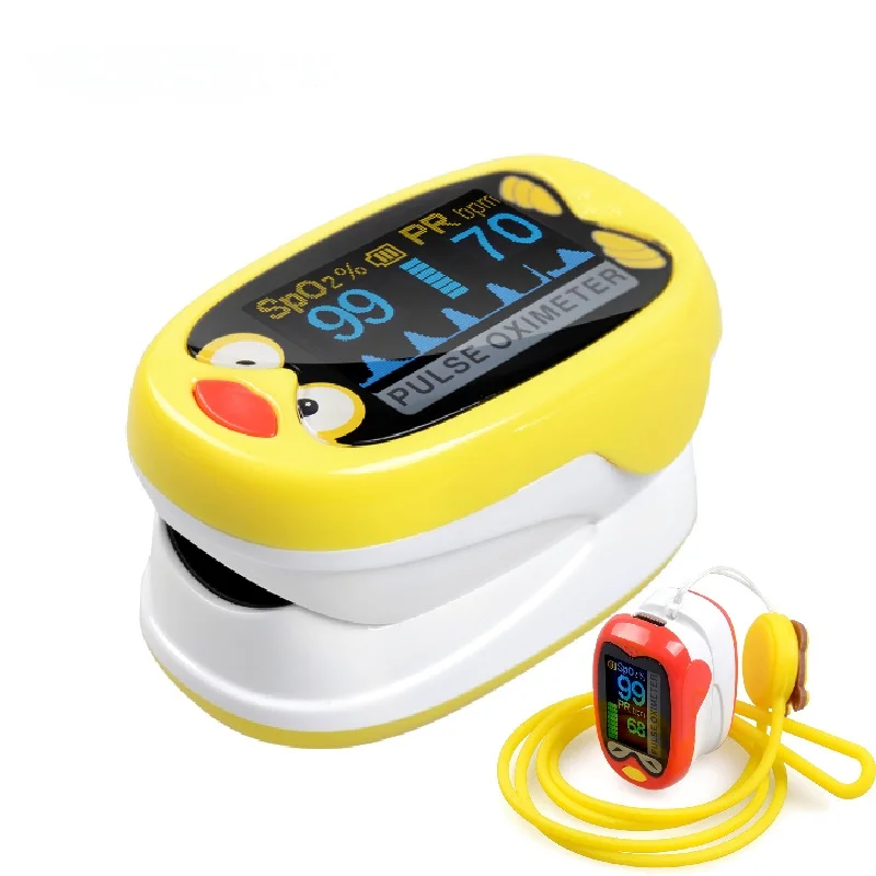 

Pediatric Finger Pulse Oximeter Neonatal Blood oxygen Saturation Infant Oximetro pediatrico for Children Kids Rechargeable USB