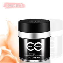 Loumesi CC cream makeup foundation Oil-control Concealer Natural Naked Base Primere Concealer bb ccCream