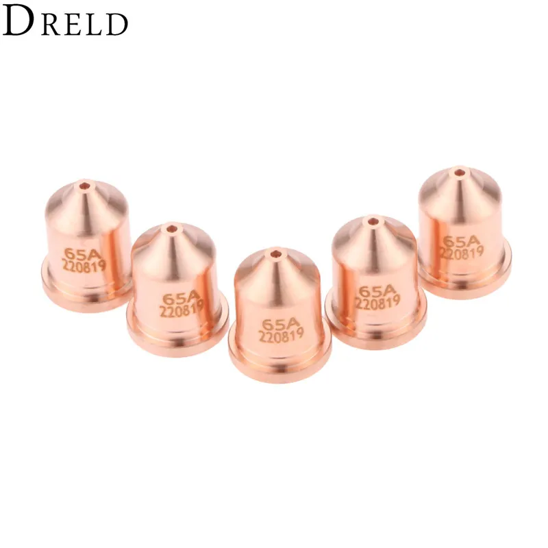 Насадка DRELD 220819 для плазменной горелки 65 85 105 125 5 шт. расходные материалы