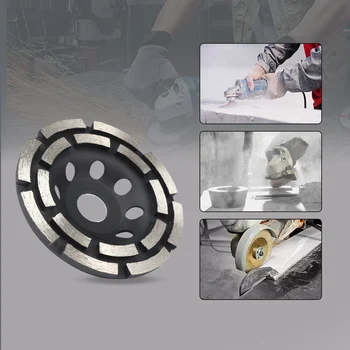 

115 125mm Diamond Grinding Disc Abrasives Concrete Tool Metalworking Cutting Masonry Cup Stone Asphalt Ceramic Grinding Wheel