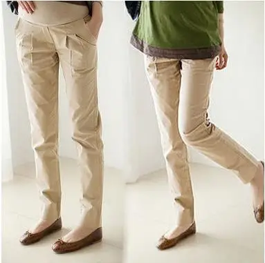 

Spring and Fall maternity clothes maternity pants big size adjustable abdominal cotton pants pregant women clothes SH-896