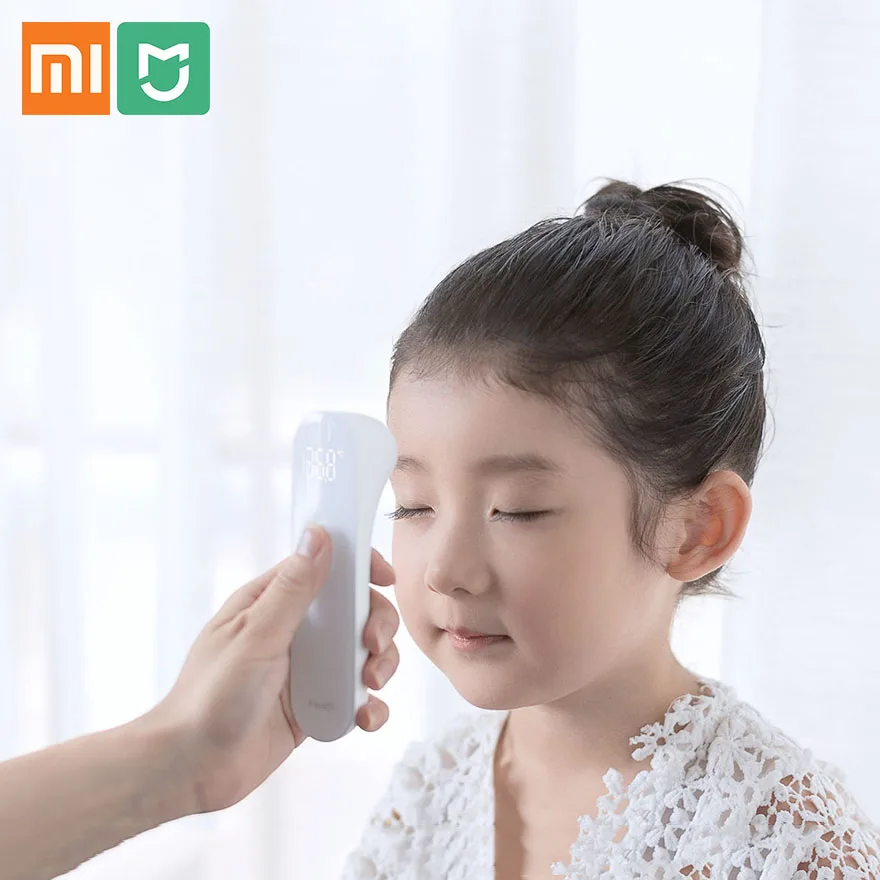 

Original Xiaomi Mijia iHealth Thermometer LED Non Contact Digital Infrared Forehead Body Thermometer for Baby Kids Adults Elders