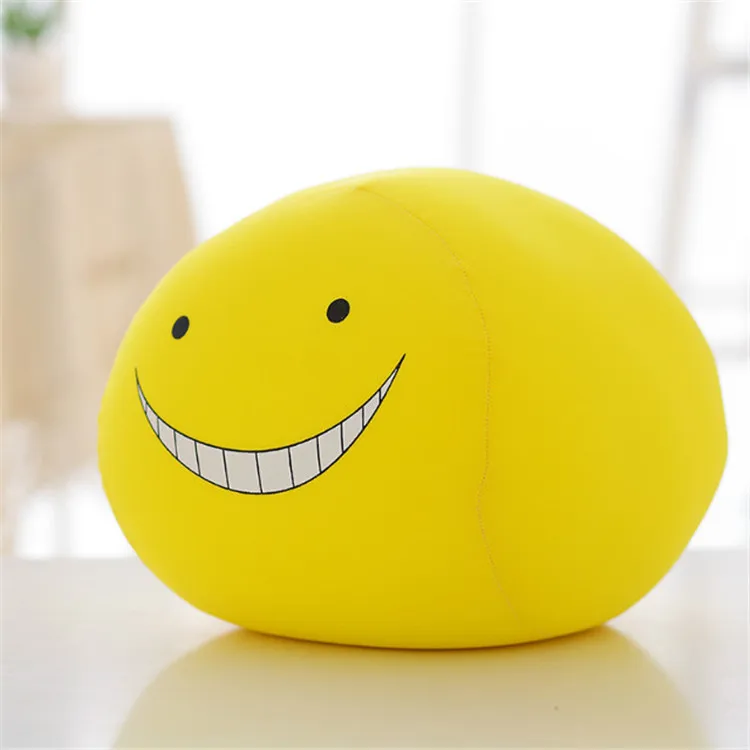 Assassination Classroom - Koro Sensei Themed Cute Round Pillow Cushions (4 Designs)