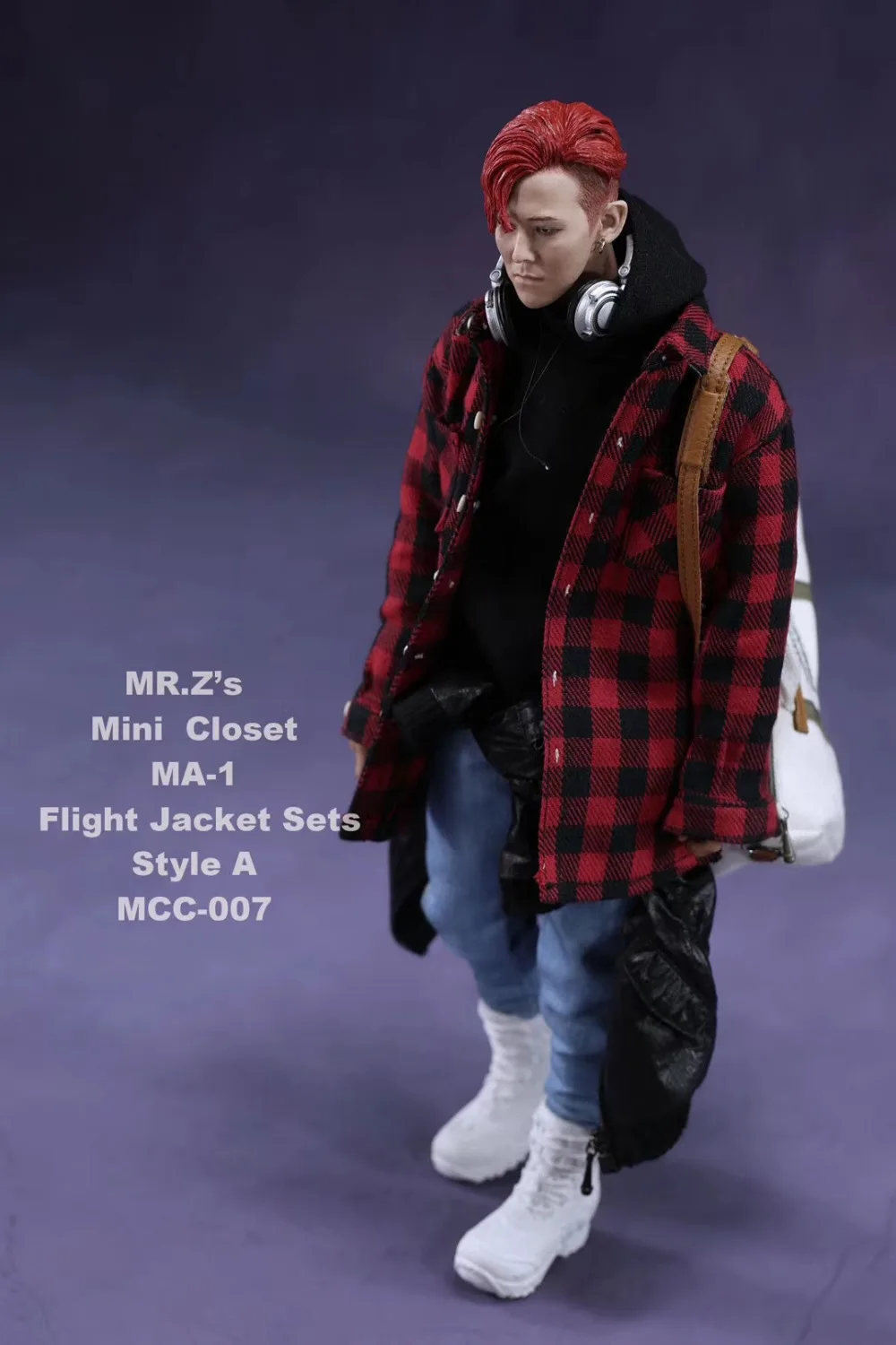 Модный комплект одежды, 1/6 г., MR. Z's Mini Closet MA-1, комплект летной куртки с холщовой сумкой-ведерком, 3 вида стилей для фигуры 12 дюймов