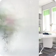 45x200 см полупрозрачная стеклянная оконная пленка, уличные стеклянные наклейки, для балкона, раздвижные двери, для ванной комнаты, бумажные наклейки, затенение