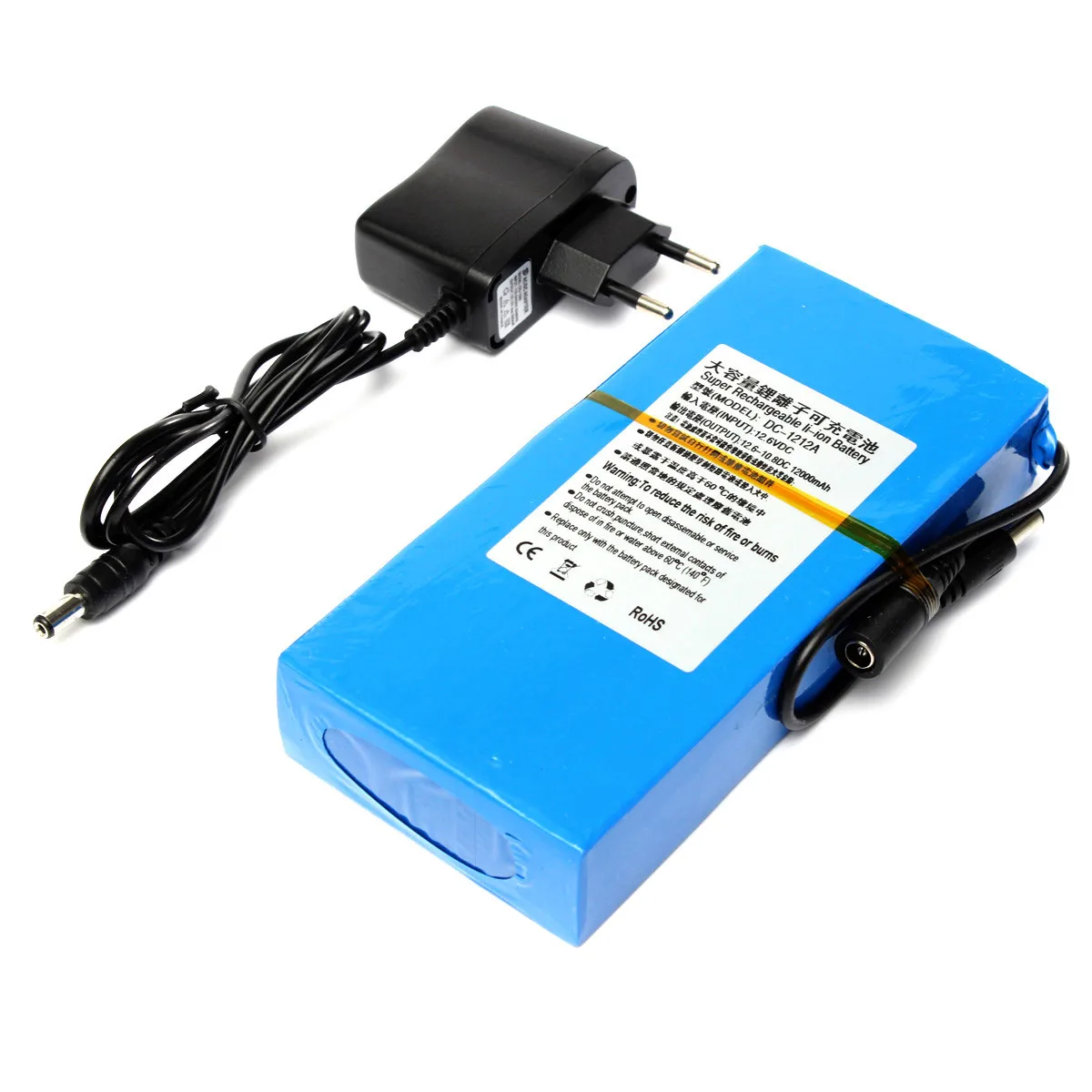 Cncool 12V 12000mah литиевая батарея перезаряжаемая DC Батарея полимерная для монитора