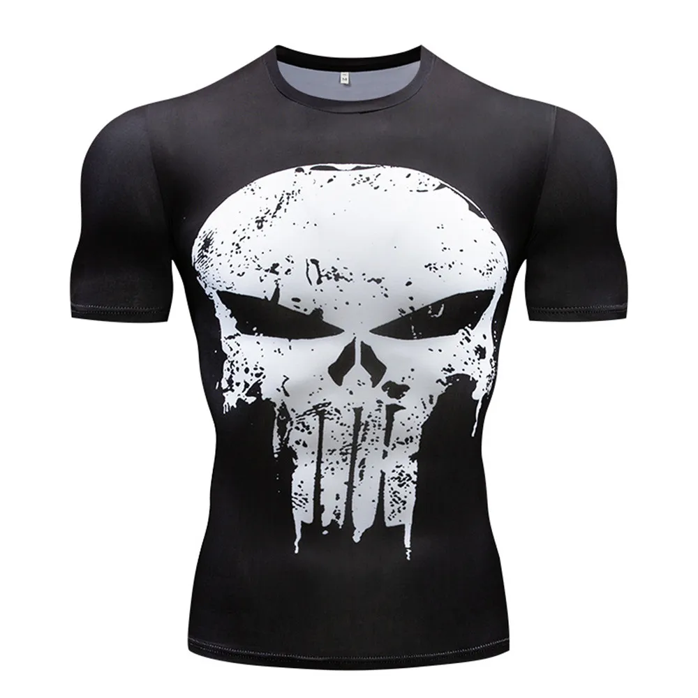 

New arrival Hot Sale Short Sleeve Man T Shirt 3D Printed Muscle Breathable Men's Tee Shirt Fashion Slim Men's T-shirt with Print