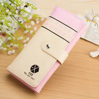 

Aelicy Luxury Wallets Women Wallet Long Designer Coin Purses Female Clutch Credit Card Holder Solid Candy Color Hasp Carteira