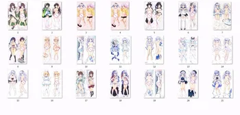 

MMF gochuumon wa usagi desu ka anime sexy hoto cocoa tedeza rize kirima sharo body pillow cover GochiUsa Dakimakura Pillowcase