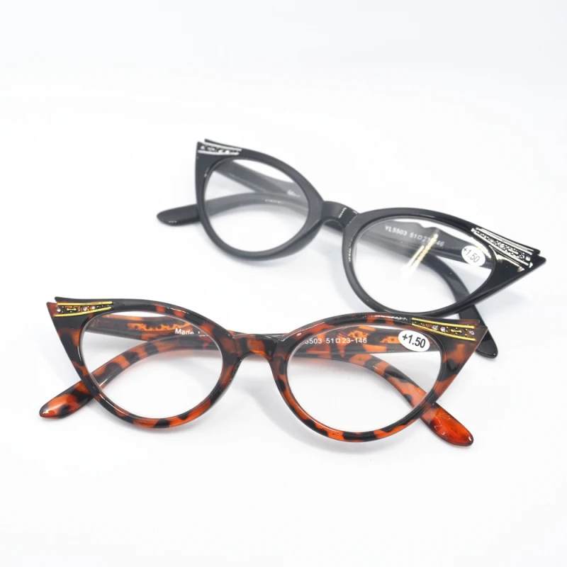 

2017 Cat Design Reading Glasses For Women Fashion Glasses Frame Gafas Oculos De Grau yr518