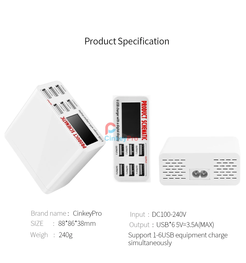 USB charger 10