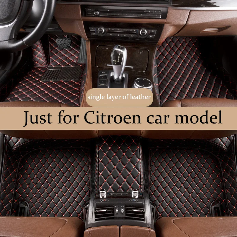 Автомобильные коврики под заказ подставки для Citroen C2 C3 XR C4 Aircross Picasso C5 C6 DS3 DS4 DS5