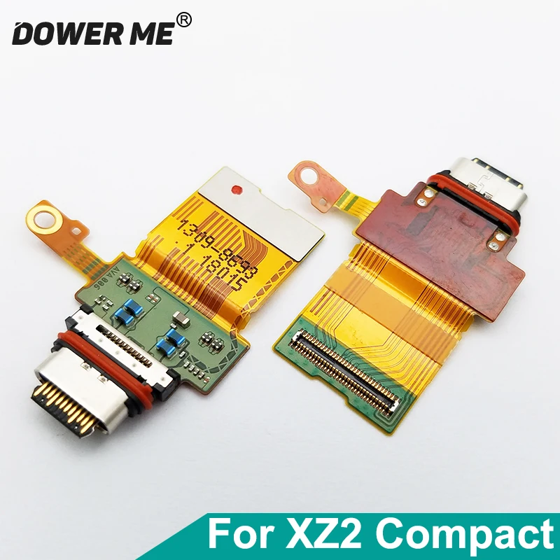 USB разъем Dower Me зарядный порт Type-c гибкий кабель для Sony Xperia XZ2 Compact XZ2C H8314 H8324 SO-05 |