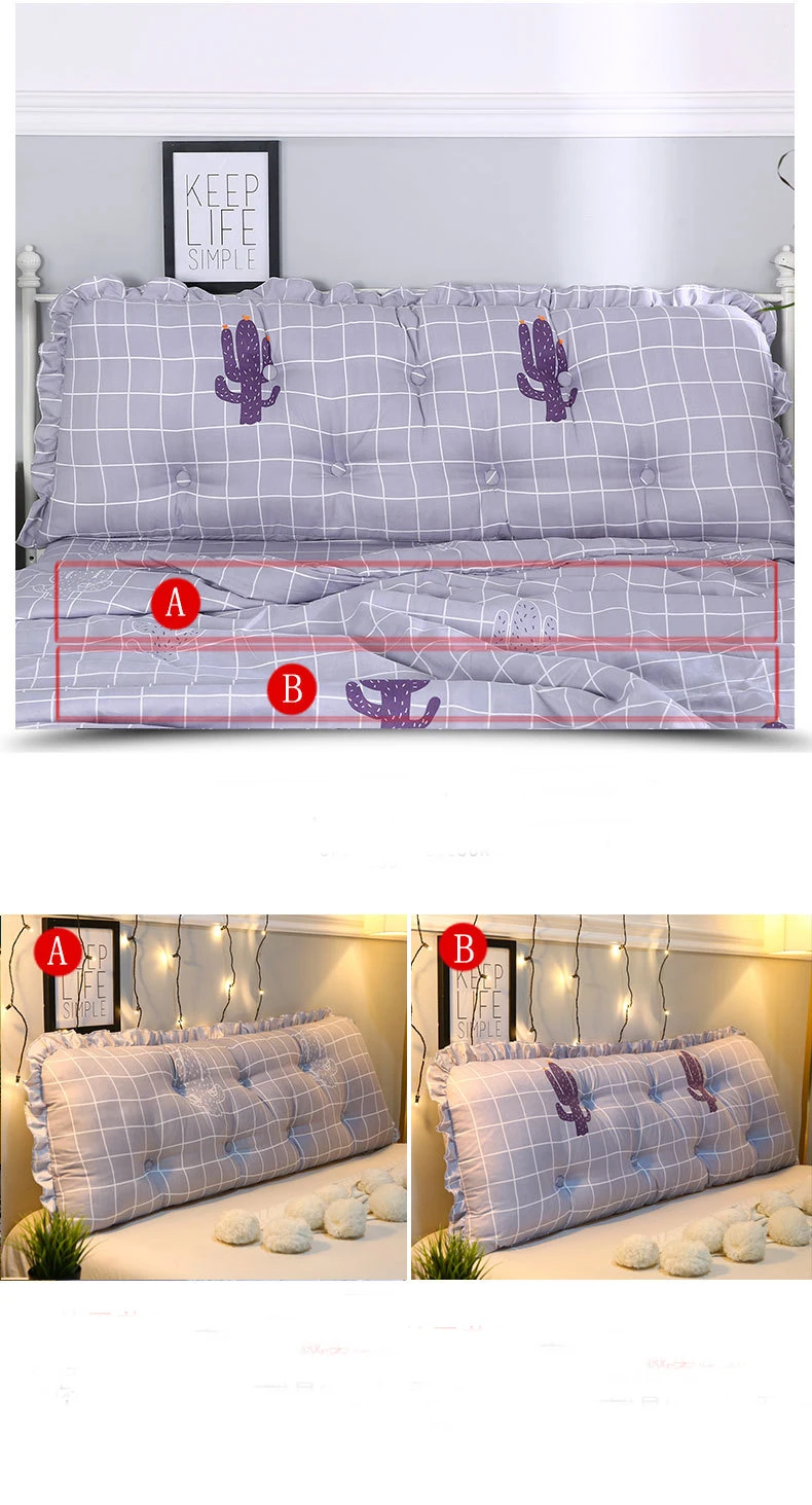 50x150 см, роскошная хлопковая большая длинная подушка на танкетке, стандартная Подушка для спины, подушка для отдыха, подушка для чтения, подушка для кровати