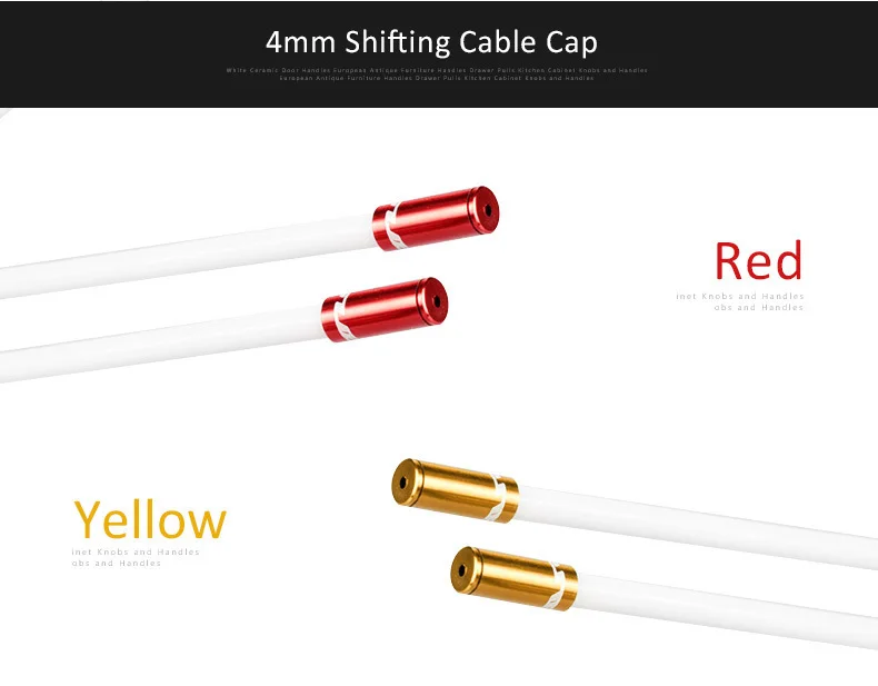 10 шт, 4 мм, 5 мм алюминиевый переключения Трос стояночного тормоза Кепки для дорожного велосипеда цветной Кабель Велосипедный тормозной переключатель тормозной трос наконечник Кепки