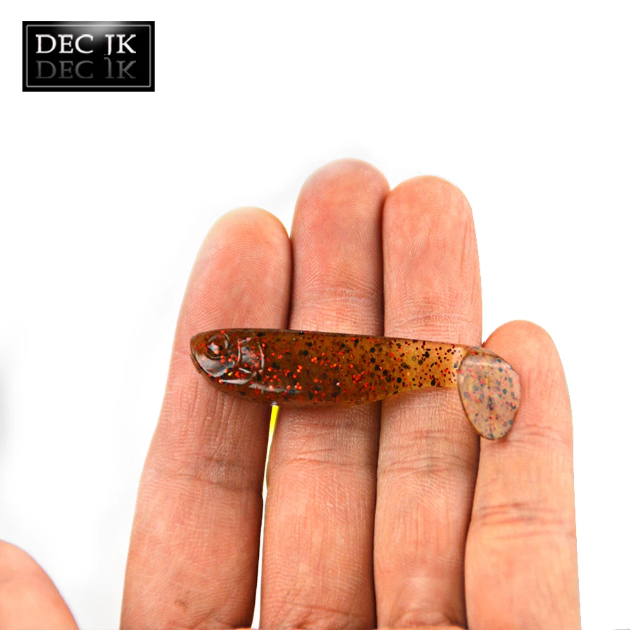 12PCS Fly Fishing Lur Accessory Carp Fake Bait Silicone Mold Wobblers Soft Jig Artificial Baits Trolling Shad Swimbait Lures Set (9)