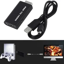 En la acción! Mini para PS2 a HDMI Video Converter Adaptador con 3.5mm de Salida de Audio para HDTV Nuevo