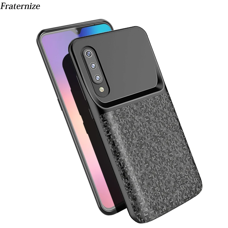 Чехол с аккумулятором для Xiaomi Mi 9 ультра тонкий силиконовый ударопрочный чехол