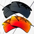Black and Fire Red
