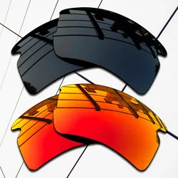 Polarized Replacement Lenses for Sunglasses - Assorted Colors (Black and Fire Red)