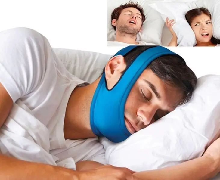 

New Neoprene Anti Snore Stop Snoring Chin Strap Belt Anti Apnea Jaw Solution Sleep Support Apnea Belt Sleeping Care Tools