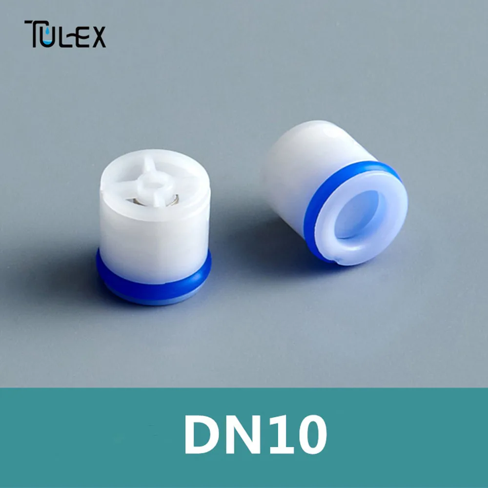 

TULEX 10MM Water Check Valve 2PC/LOT Non Return Shower Head Valve Stop Valve Bathroom Accessory One Way Water Control Connector