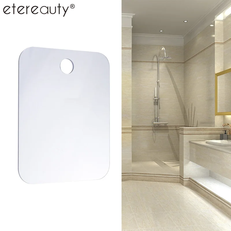 Free Shipping 1pc Anti Fog Fogless Shower Mirror Shave Shaving Mirrors