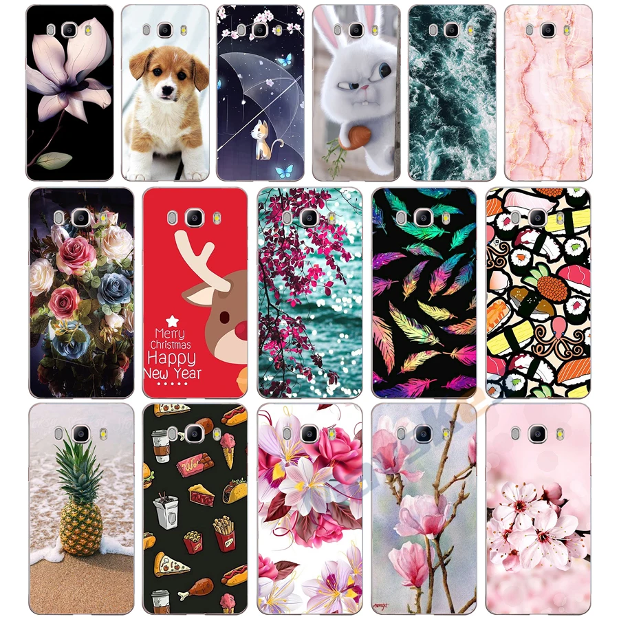 

Phone Case For Samsung Galaxy J5 2016 J510F Soft Silicone TPU Cartoon Protector Cover Cases For Samsung J5 2016 J510 Bumper e