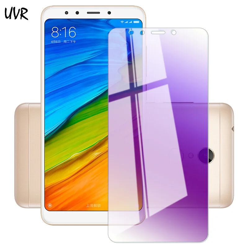 

UVR For Xiaomi Redmi Note 5 Pro 5A Note 4 4X Tempered Glass Screen Protector Film For Xiaomi Redmi 5 Plus 5A 4 4A 4X Anti-blue