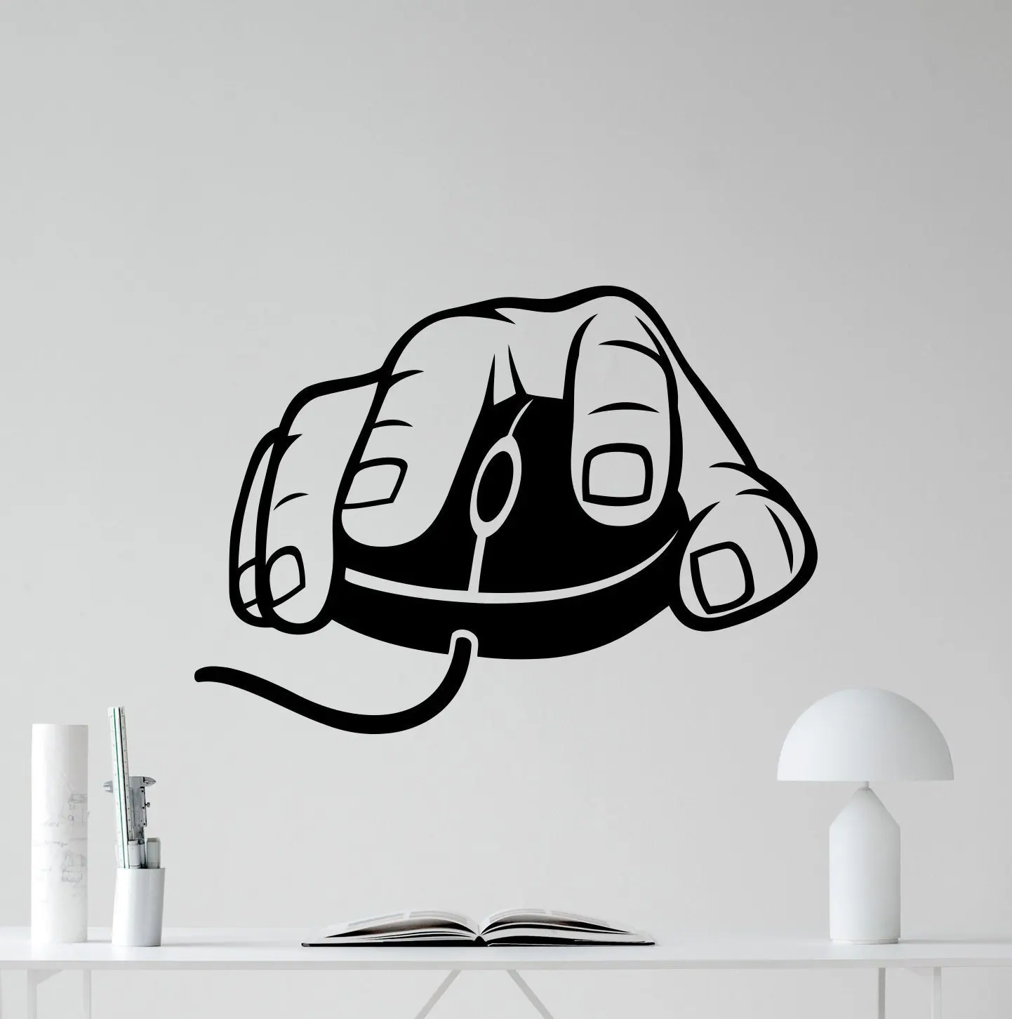 

Computer Mouse Wall Decal Gaming Gamer Video Game Vinyl Sticker Kids Teen Room Wall Art Bedroom Decor Free Shipping