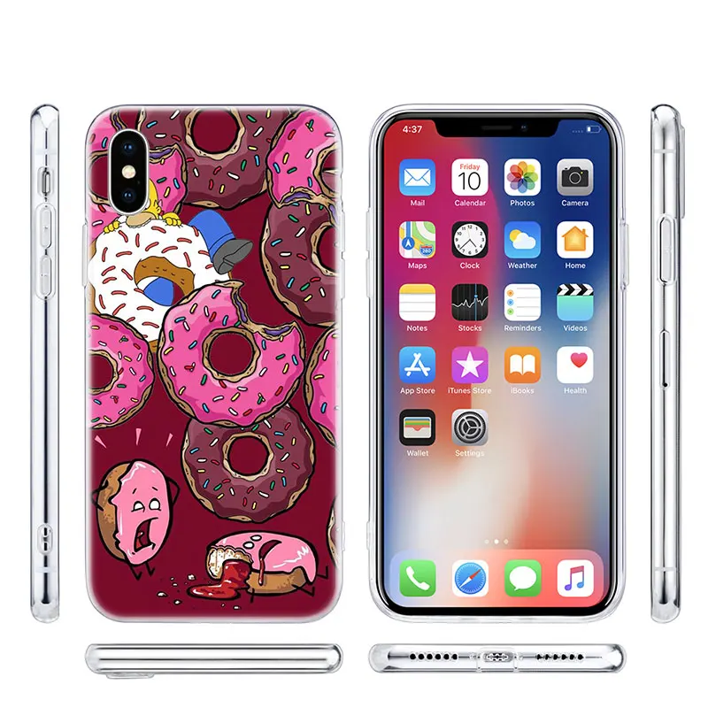 Горячие Симпсоны модный силиконовый чехол для Apple iPhone 7 8 Plus 6 6s Plus 5 XI XIR X XR XS MAX TPU мягкие чехлы для телефонов