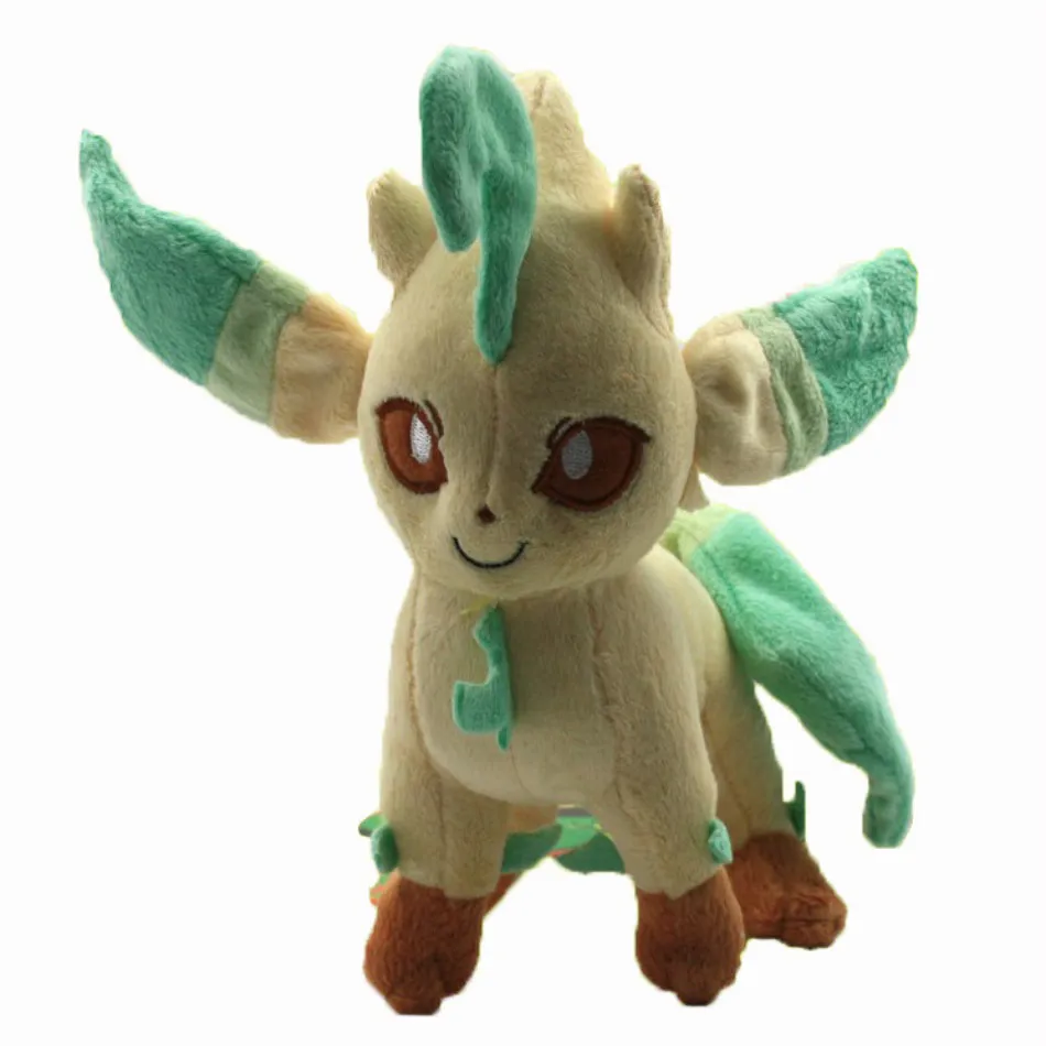 

Anime Plush Toys Figure Soft Stuffed Animal Doll Standing Leafeon
