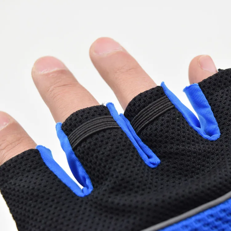 Breathable Non-slip Mens Half Finger Cycling Gloves, Summer Sports Wear Bike Gloves, mtb Gloves with Gel Pad (10)