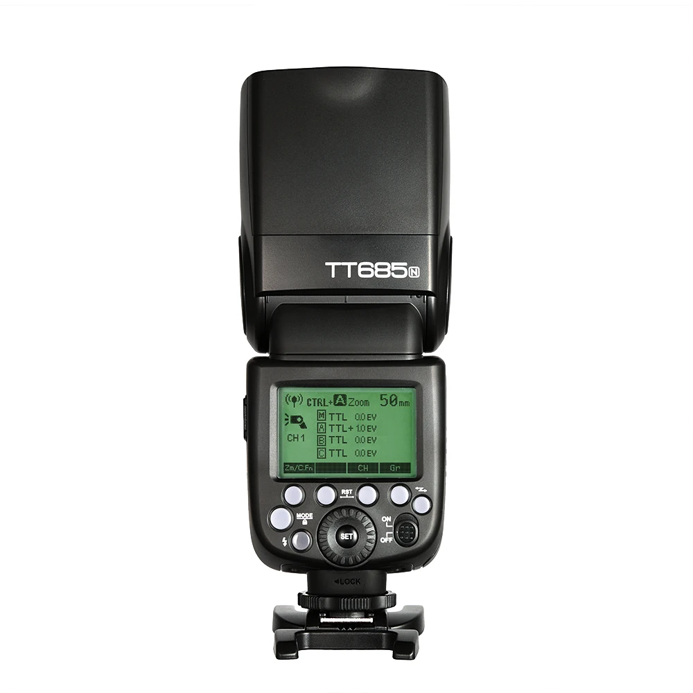 Godox TTL 2.4G TT685N Camera Flash Speedlite HSS Transmitter for Nikon