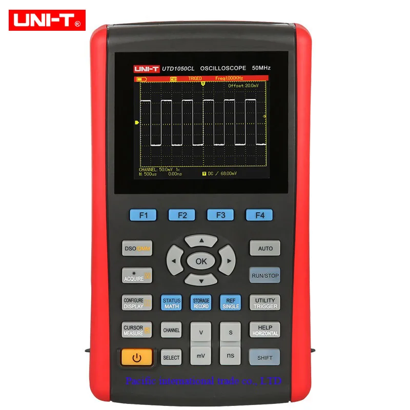 

Handheld Digital Storage Oscilloscopes UNI-T UTD1050CL 3.5"LCD Digital display Fully Auto Scale Oscilloscopes With multimeter